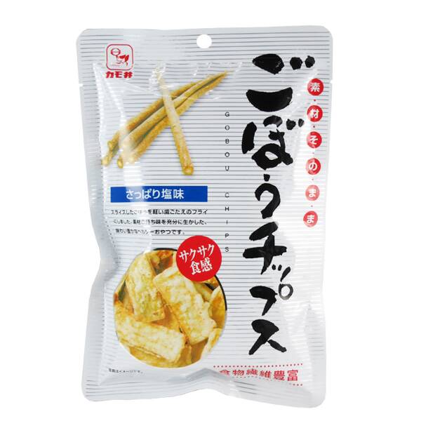 カモ井　素材そのままごぼうチップス　24g