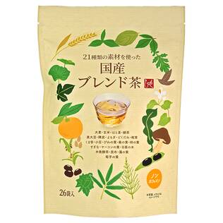 21種類の健康素材を使った国産ブレンド茶　26p