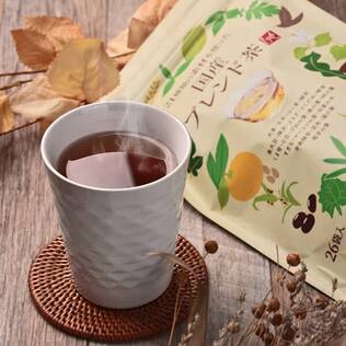 21種類の素材を使った国産ブレンド茶　26p