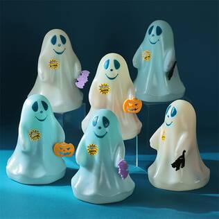 ハロウィン　グローインザダークゴースト　1個【ハロウィン】