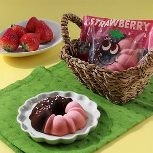 ストロベリーベイクドドーナツ　1p【賞味期限：2026/3/20】