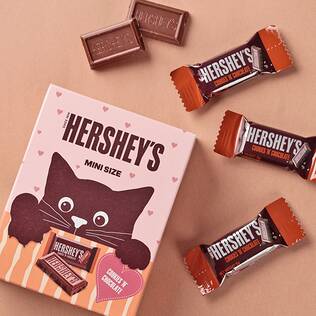 オンラインストア限定　ハーシー　ハングリーキャットボックス　クッキー＆チョコレート　ミニズ　12p