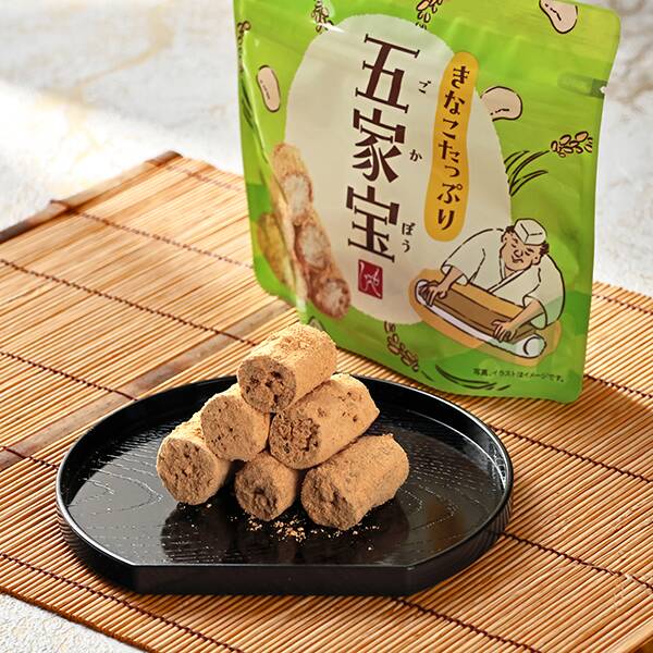 きなこたっぷり五家宝　8p【賞味期限：2025/5/20】