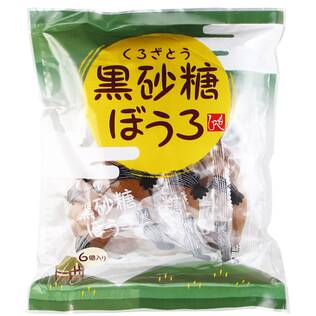 黒砂糖ぼうろ　6個【賞味期限：2024/7/30】