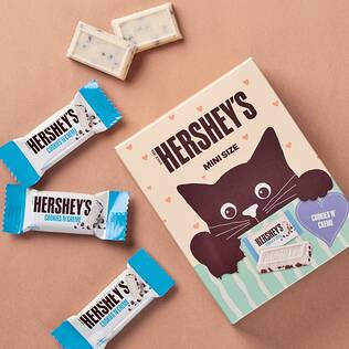 オンラインストア限定　ハーシー　ハングリーキャットボックス　クッキー＆クリーム　ミニズ　12p