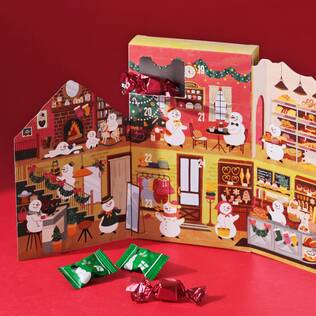 クリスマスカード　7日間カウントダウン2025　1個【クリスマス】