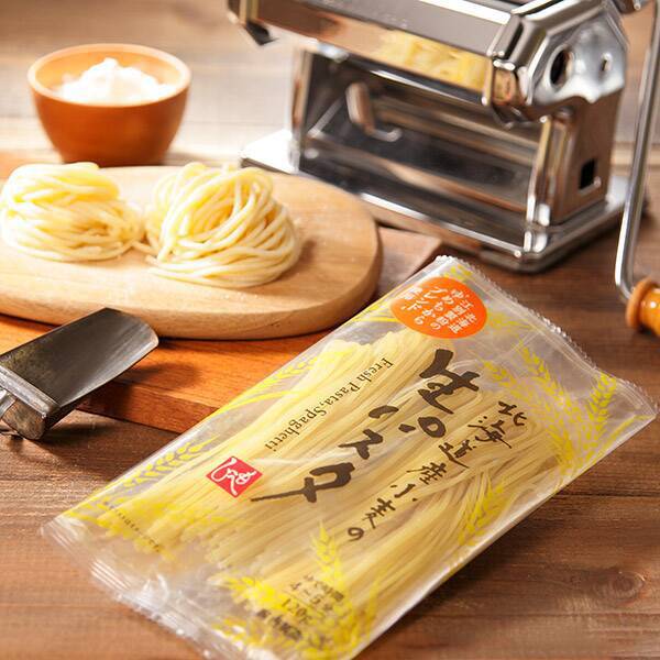 北海道産小麦の生パスタ　120g【賞味期限：2025/8/16】