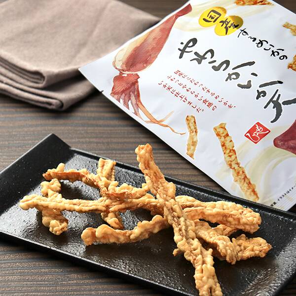 国産するめいかのやわらかいか天　30g