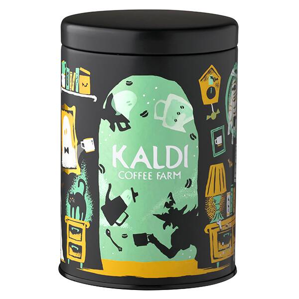 ＜訳あり品＞キャニスター缶（ハロウィン柄） 1個