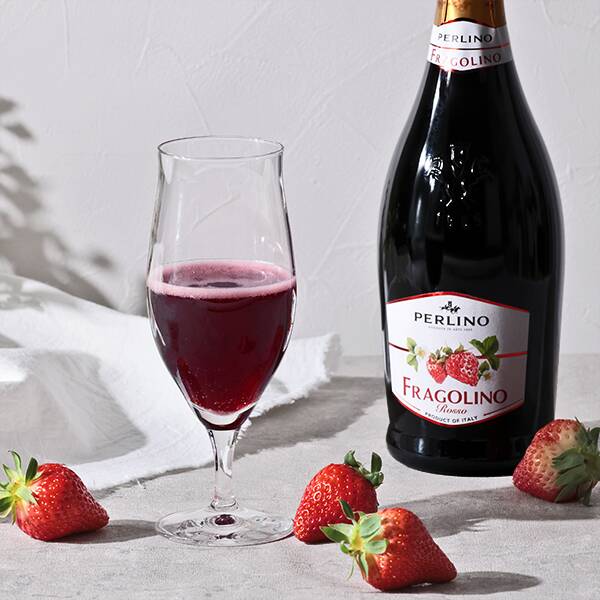 【お酒】ペルリーノ　フラゴリーノ・ロッソ（赤・発泡）　750ml【賞味期限：2028/11/30】