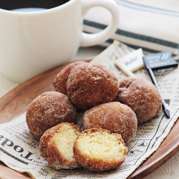 シナモンボールドーナッツ　10p【賞味期限：2026/1/4】