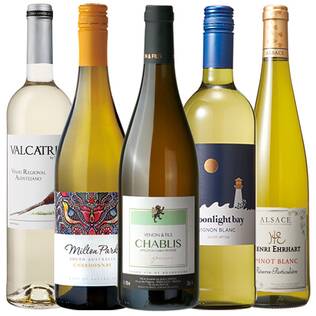 【お酒】シャブリ入り！辛口白ワイン　厳選5本セット