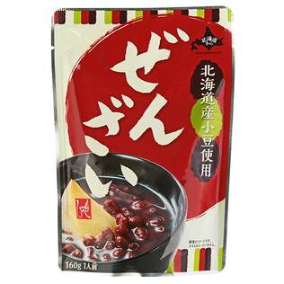 北海道から　北海道産小豆使用　ぜんざい　160g