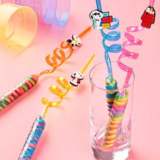 オンラインストア限定　スヌーピー　クレイジーポップストロー　1p