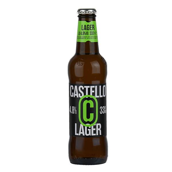 【お酒】カステッロ　ビール　ラガー　330ml