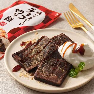焼いておいしいチョコ切り餅　3枚入り