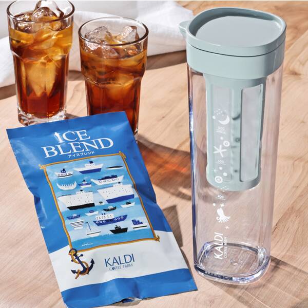 オンラインストア限定　水出しドリンクボトル（アイスブルー）＆アイスブレンドセット