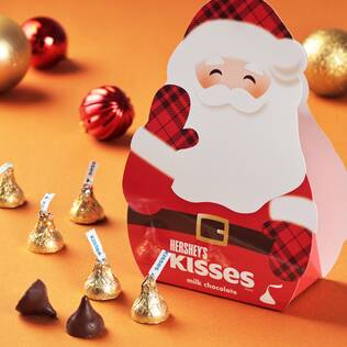 ハーシー　クリスマスドールボックス　キス　ミルクチョコレート　サンタ　99g【クリスマス】