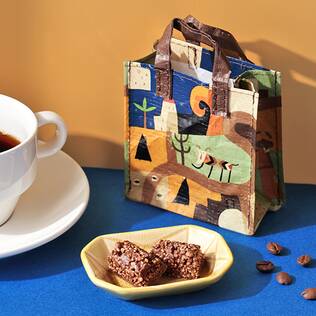 エコバッグ伝説柄ミニミニミニクランチ　1個