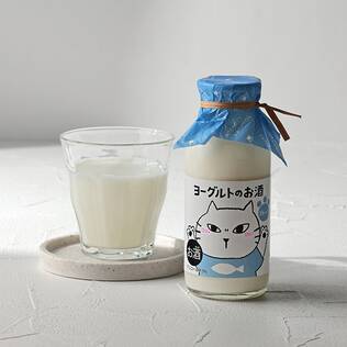 【お酒】ヨーグルトのお酒　ネコラベル　プレーン　160ml