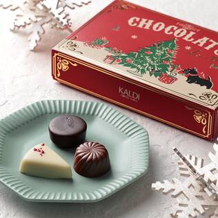 カルディオリジナル　セリ・エキスキーズ　クリスマスチョコレート　6p【クリスマス】