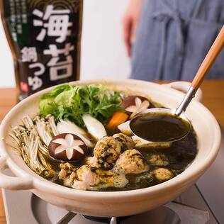 有明海産海苔使用　海苔鍋つゆ　2-3人前