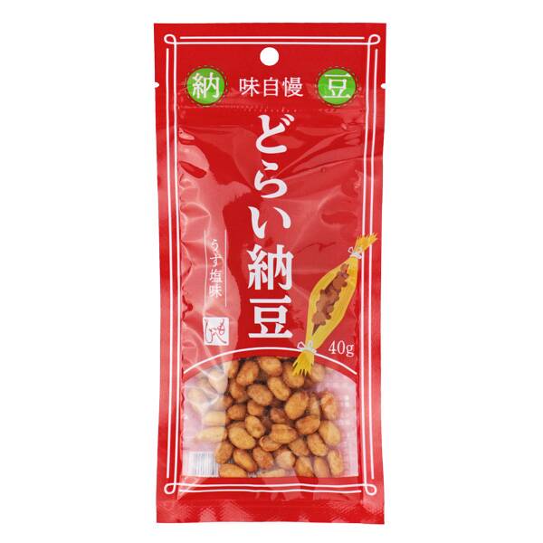 どらい納豆　うす塩味　40g【賞味期限：2022/8/6】