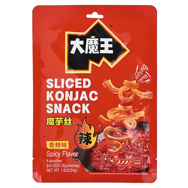 大魔王　魔芋絲香辣味（おつまみこんにゃく）　54g