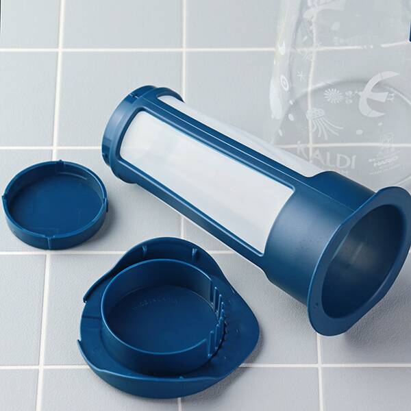 水出し珈琲ポット5杯用 600ml ネイビー カルディコーヒーファーム オンラインストア