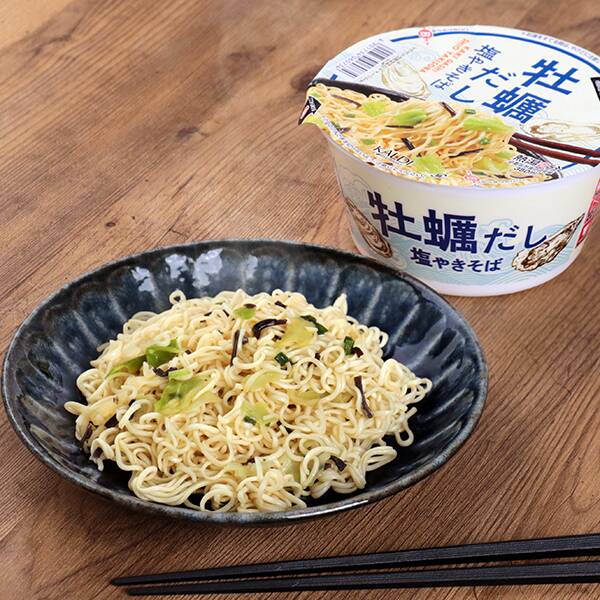 牡蠣だし塩やきそば　68g
