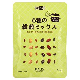 SOZAI　6種の雑穀ミックス　60g【賞味期限：2025/8/11】