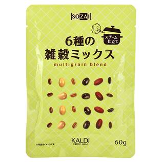 SOZAI　6種の雑穀ミックス　60g【賞味期限：2024/9/3】