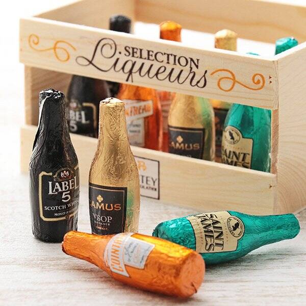 ボトルチョコ木箱 リキュールアソート 155g カルディコーヒーファーム オンラインストア