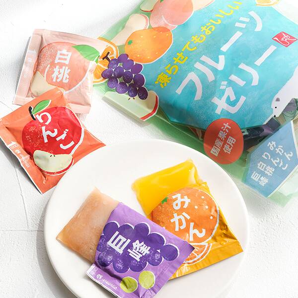凍らせてもおいしいフルーツゼリー　192g