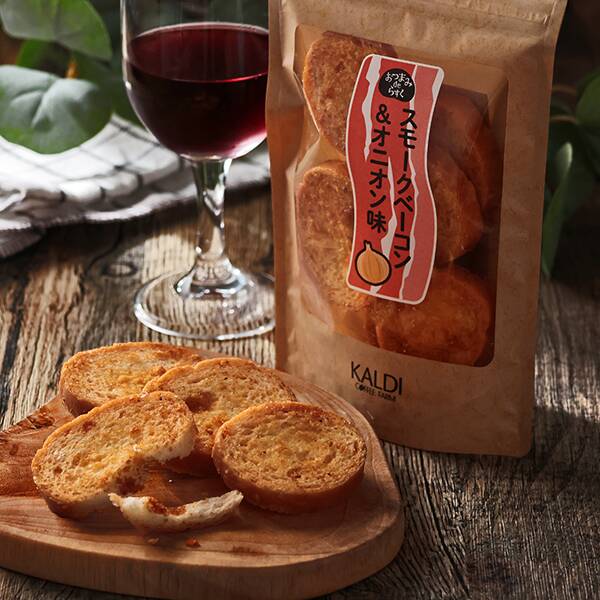 おつまみ de らすく　スモークベーコン＆オニオン味　40g