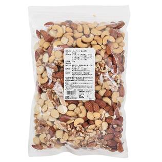素焼きミックスナッツ　直火焙煎　750g