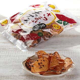 さつまいもチップス　黒胡麻　100g【賞味期限：2026/3/18】