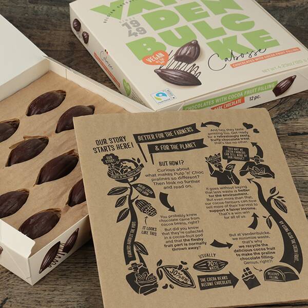 ヴァンデンブルク カボス（カカオフルーツ入りダークチョコレート