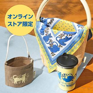 【一般販売】オンラインストア限定 「ネコバッグ＆タンブラーセット」