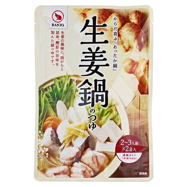 万城食品　生姜鍋のつゆ　80g