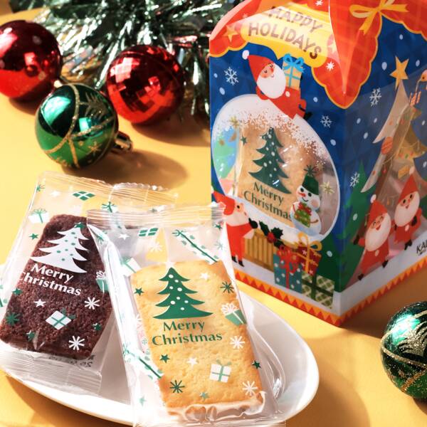 クリスマス　ランタンボックス(フィナンシェ)　4p【クリスマス】