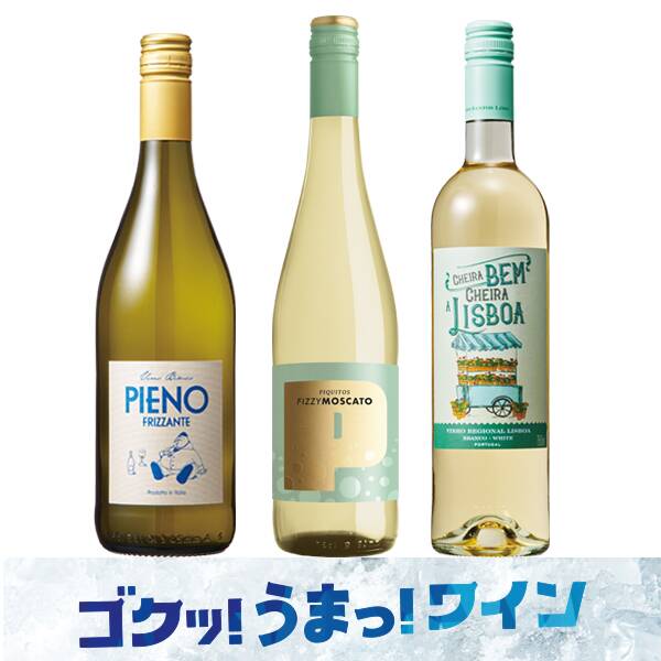 【お酒】オンラインストア限定　ゴクッ！うまっ！ワイン　厳選3本セット