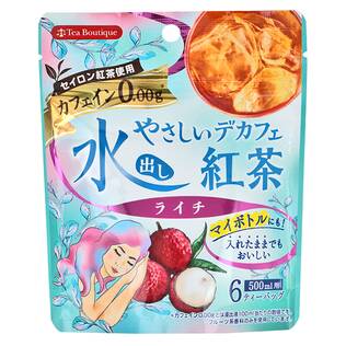 ティーブティック　やさしいデカフェ紅茶　ライチ　6p