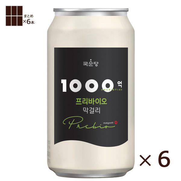 お酒】＜6缶＞麹醇堂1000億プリバイオマッコリ 350ml×6本 - カルディコーヒーファーム オンラインストア