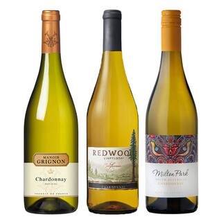 【お酒】オンラインストア限定　人気品種シャルドネ飲み比べ　厳選3本セット