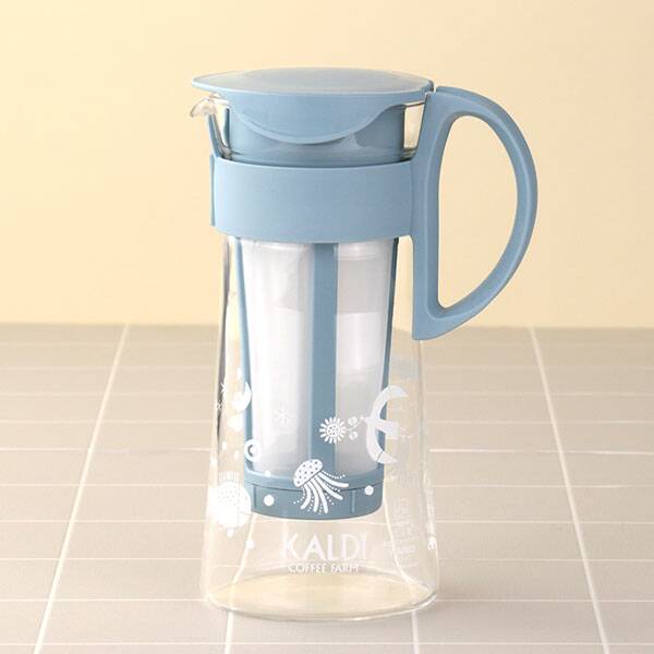 水出し珈琲ポット5杯用　600ml（ブルーグレー） - カルディコーヒーファーム オンラインストア