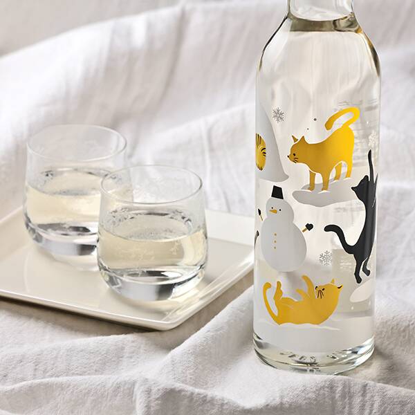 【お酒】純米吟醸しぼりたて　酒蔵のネコ　冬酒　300ml