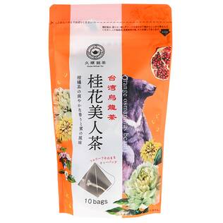 久順銘茶　桂花美人茶リーフティーバッグ　10p