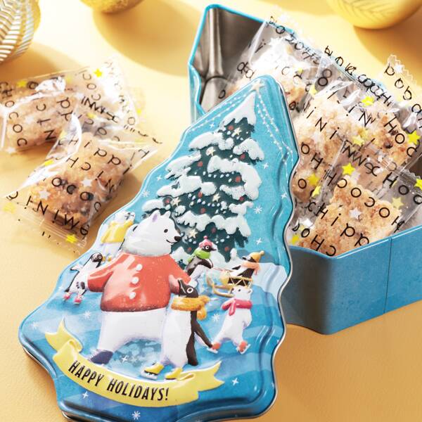 クリスマスツリーティン　6p【クリスマス】