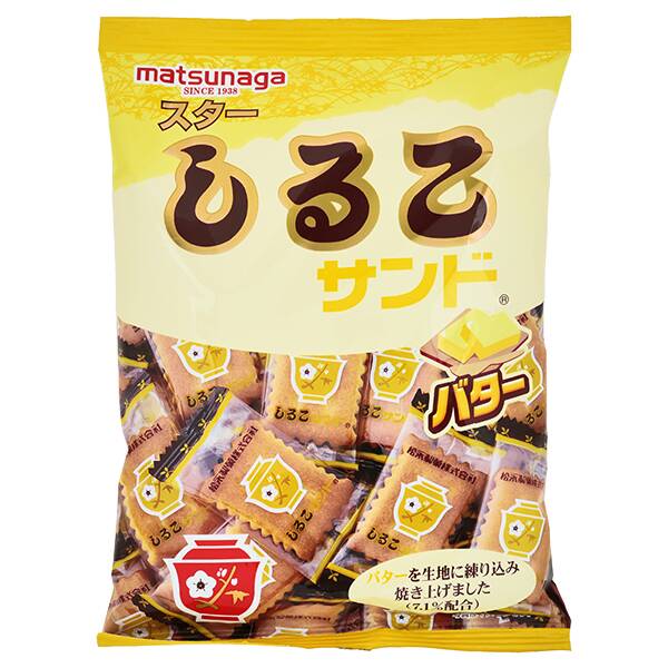 松永製菓　スターしるこサンドバター　85g